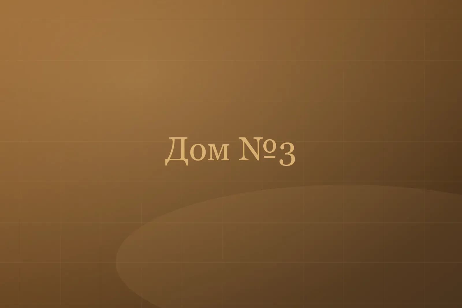 Дом №3